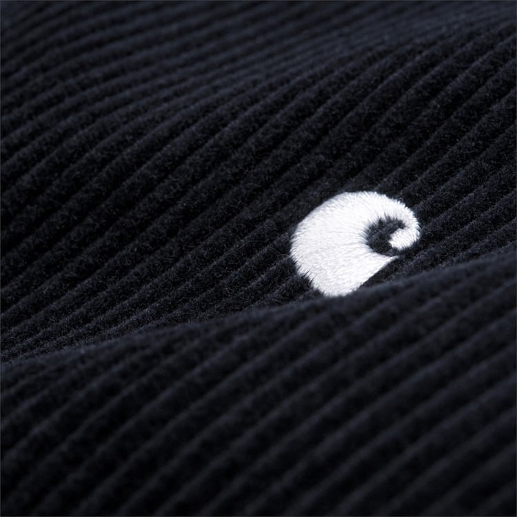 Carhartt WIP L/S Madison Cord Shirt Dark Navy/White