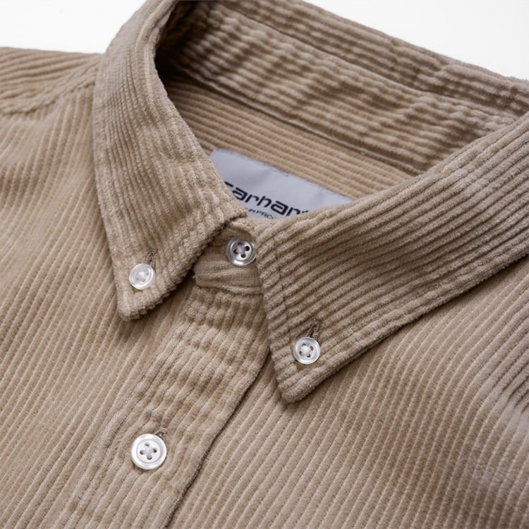Carhartt WIP L/S Madison Cord Shirt Wall
