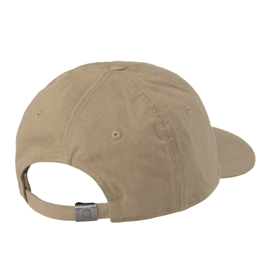 Carhartt WIP - Madison Logo Cap - LEATHER / BLACK / Beige - Accessories