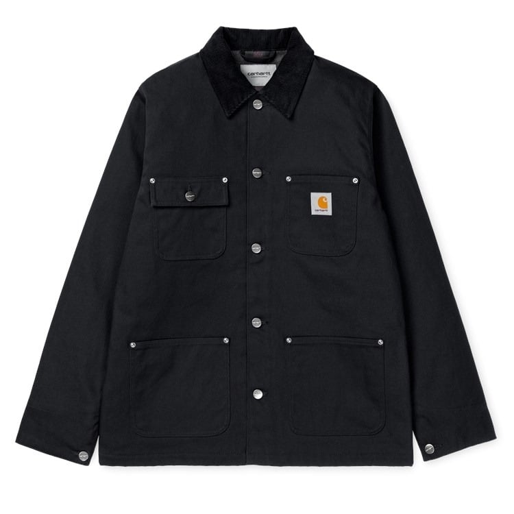 Carhartt WIP - Michigan Chore Coat - BLACK / Sort - Jakker