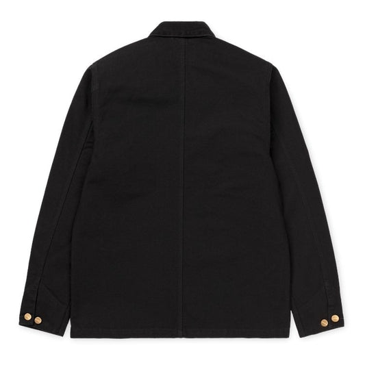 Carhartt-WIP Michigan Coat Black Rinsed