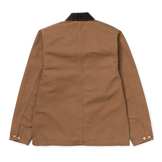 Carhartt WIP - Michigan Coat (Summer) - HAMILTON BROWN RINSE / Brun - Jakker