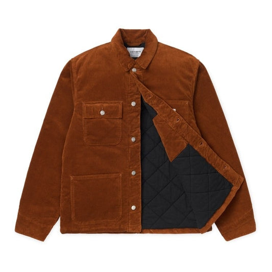 Carhartt WIP - Michigan Coat Cord - BRANDY RINSED / Brun - Jakker
