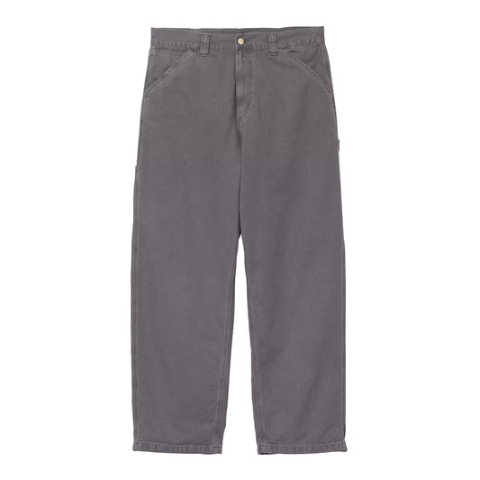 Carhartt WIP - OG Single Knee Hubbard - GRAPHITE STONE DYED / Grå - Bukser
