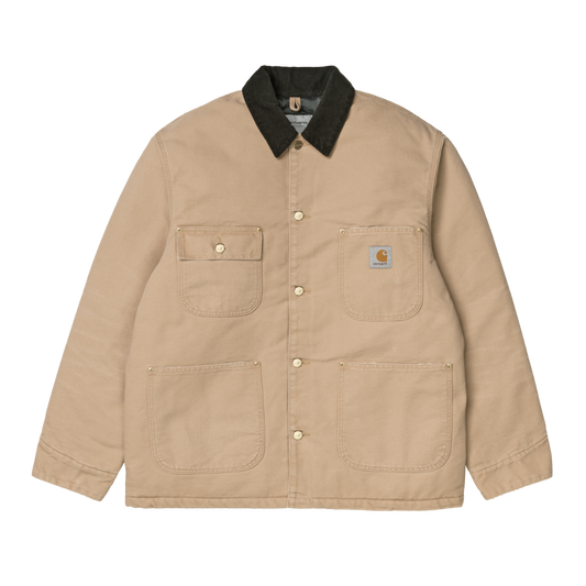 Carhartt WIP - OG Chore Coat - DUSTY H BROWN / BLAC / Brun - Jakker