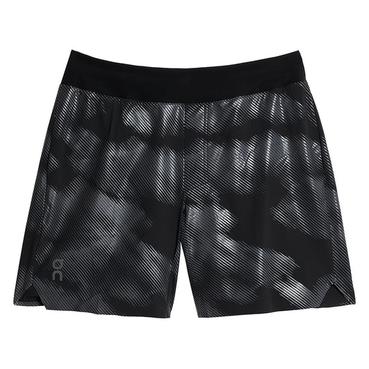 On - Lightweight Shorts Lumos - BLACK / Sort||Mønster - Shorts