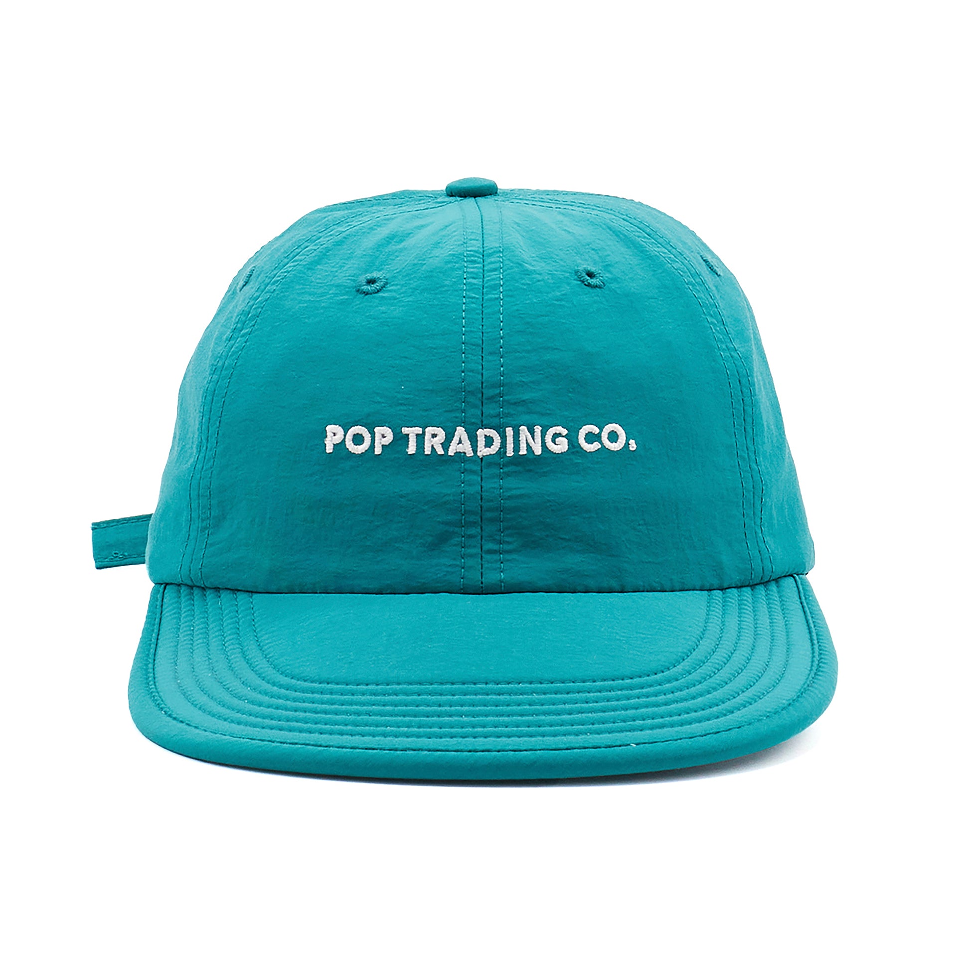 Pop Trading Company - Flexfoam Sixpanel Hat - DARK TEAL / Grøn - Accessories