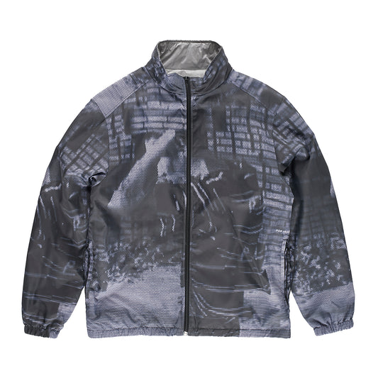 Pop Trading Company - Adam Reversible  Jacket - SILVER / Sølv||Grå - Jakker