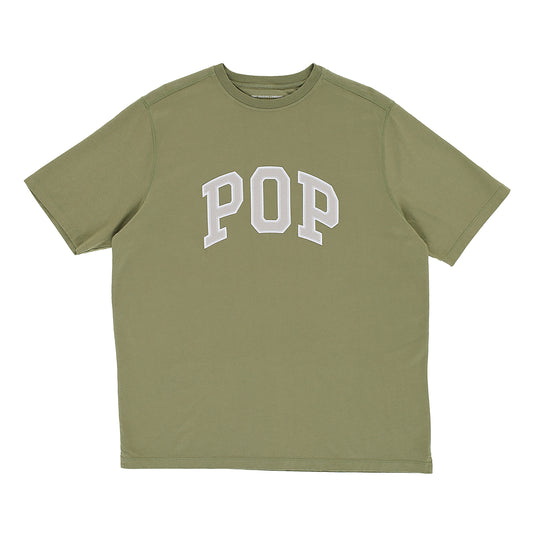 Pop Trading Company - Arch T-Shirt - FOUR LEAF CLOVER / Grøn - T-Shirts