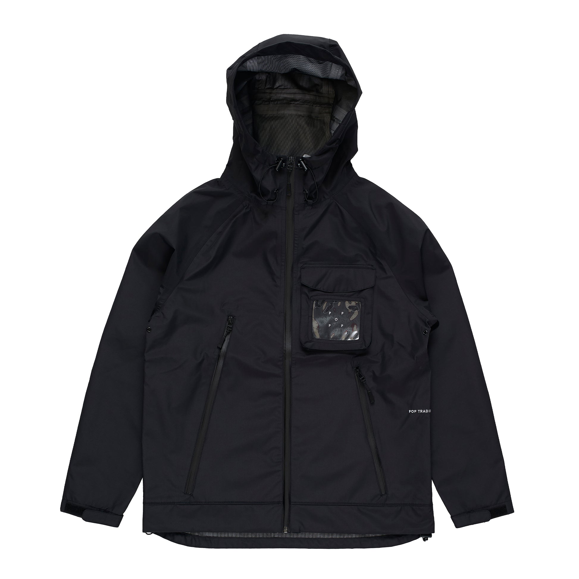 Pop Trading Company - Oracle Jacket - BLACK / Sort - Jakker