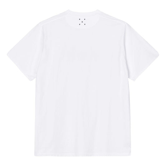 Pop Trading Company Joost Swarte Logo T-Shirt White
