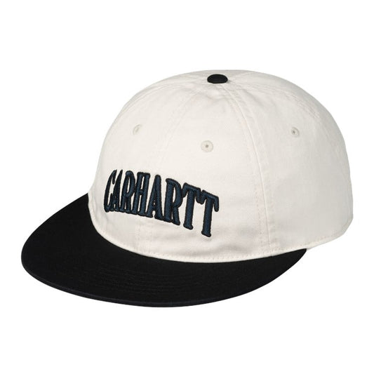 Carhartt WIP - Preston Cap - WAX / BLACK / Hvid - Accessories