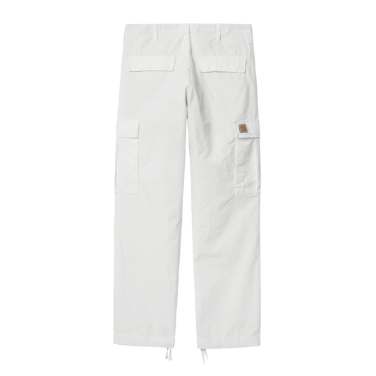 Carhartt WIP - Regular Cargo Pant Columbia - WHITE RINSED / Hvid - Bukser