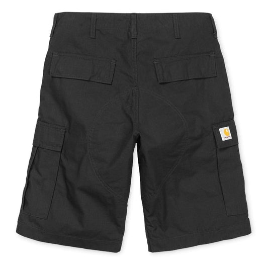 Carhartt WIP cargo shorts i sort med cargo-lommer og workwear-patch