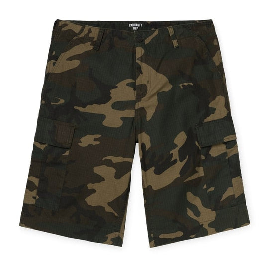 Carhartt WIP Regular Cargo Short Ripstop Camo Laurel