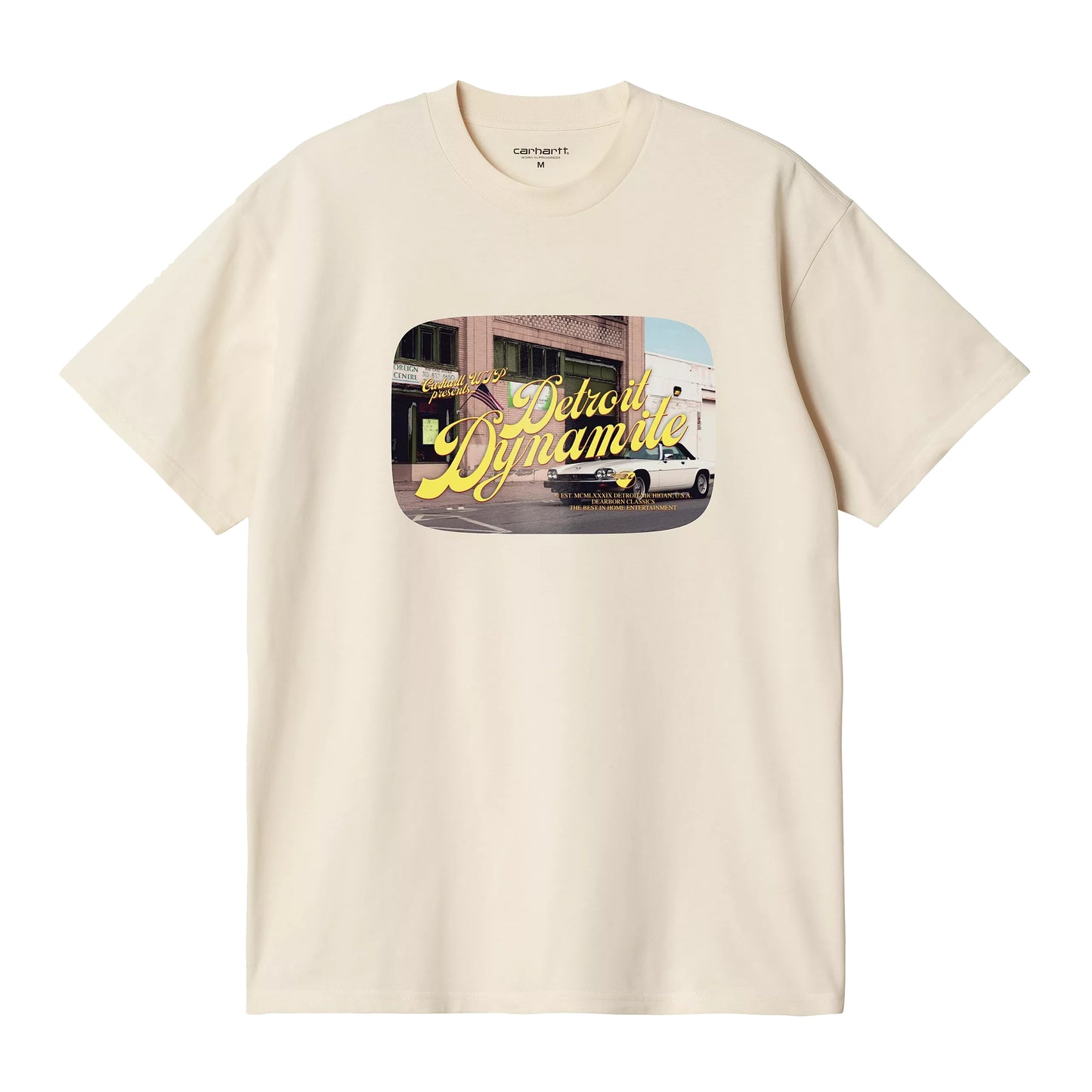 Carhartt WIP - S/S Greatest Flicks T-Shirt - NATURAL / Hvid||Beige - T-Shirts