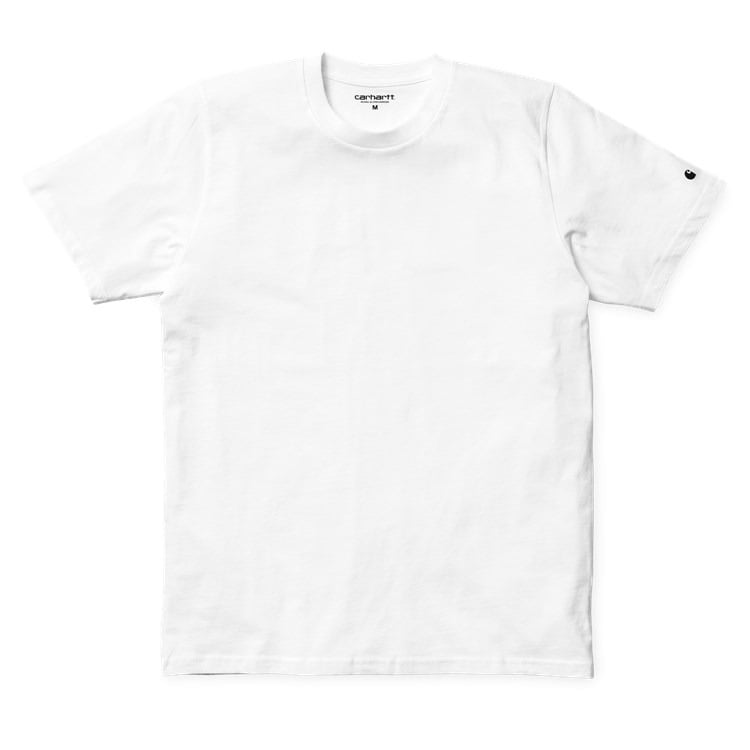 Carhartt WIP - S/S Base T-Shirt - WHITE / Hvid - T-Shirts