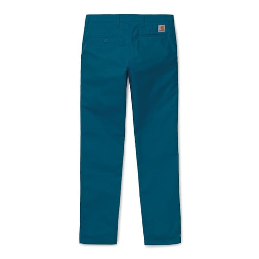 Carhartt WIP - Sid Pant Lamar - MOODY BLUE / Blå - Bukser
