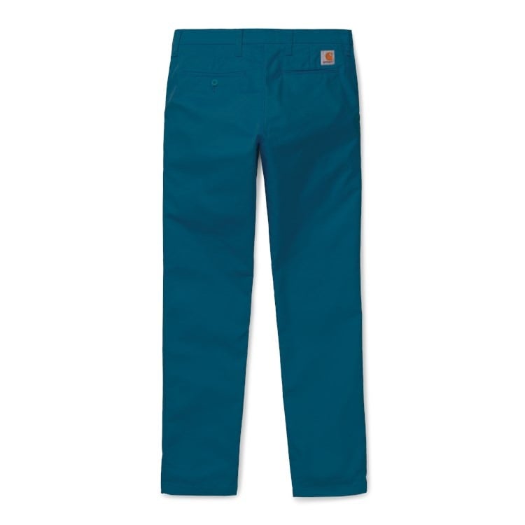 Carhartt WIP - Sid Pant Lamar - MOODY BLUE / Blå - Bukser