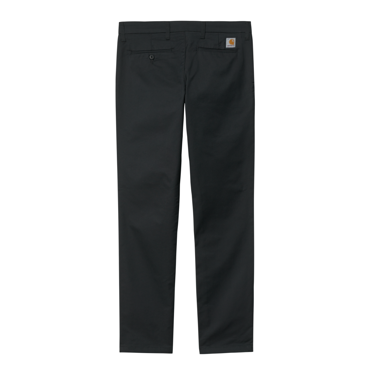 Carhartt WIP chino i mørk grøn, slim fit med knappet baglomme
