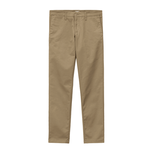 Carhartt WIP - Sid Pant Lamar - LEATHER / Beige - Bukser