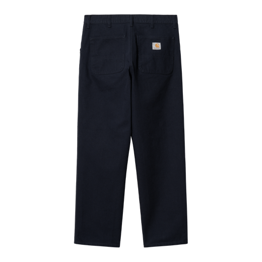 Carhartt WIP - Simple Pant Dearborn - DARK NAVY RINSED / Blå - Bukser