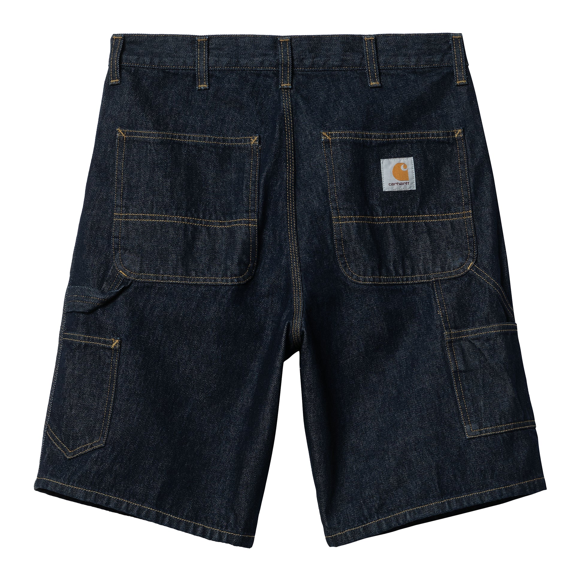 Carhartt WIP - Single Knee Short Smith - BLUE RINSED / Blå - Shorts