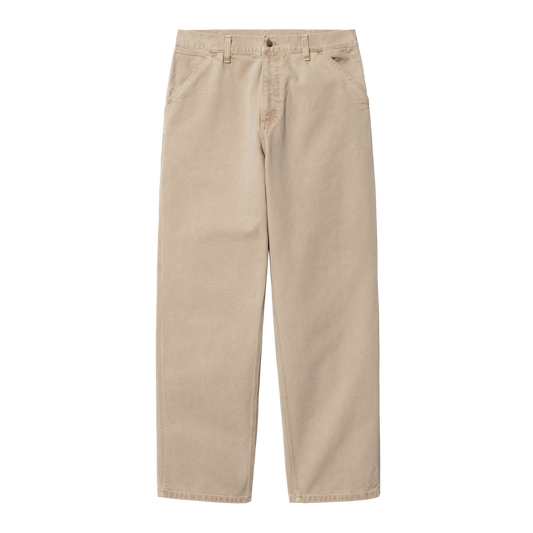 Carhartt WIP Single Knee Pant Dusty H Brown Faded