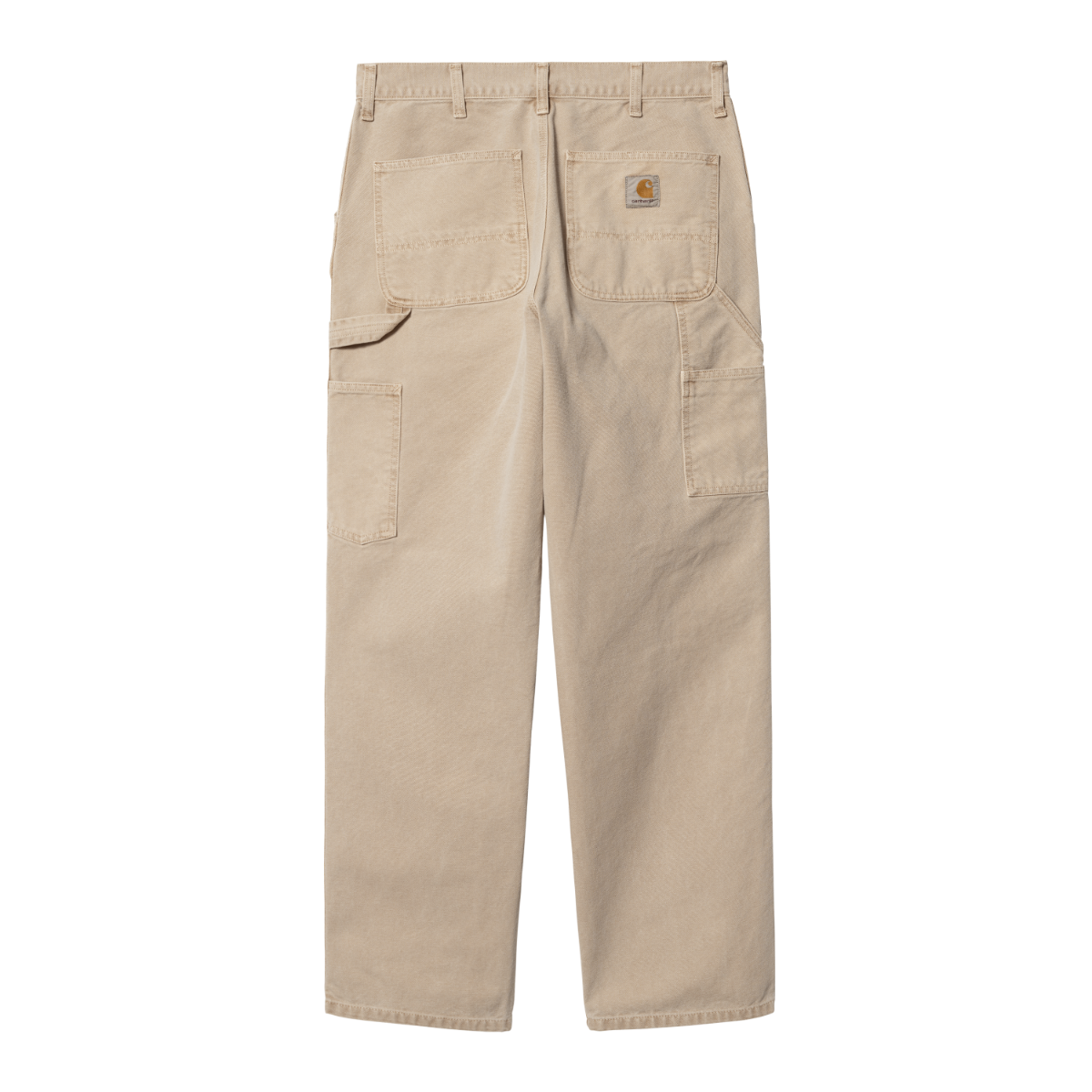 Carhartt WIP - Single Knee Pant Dearborn - dusty h brown faded - Herre > Bukser > Work