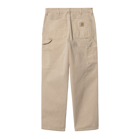 Carhartt WIP - Single Knee Pant Dearborn - DUSTY H BROWN FADED / Brun - Bukser