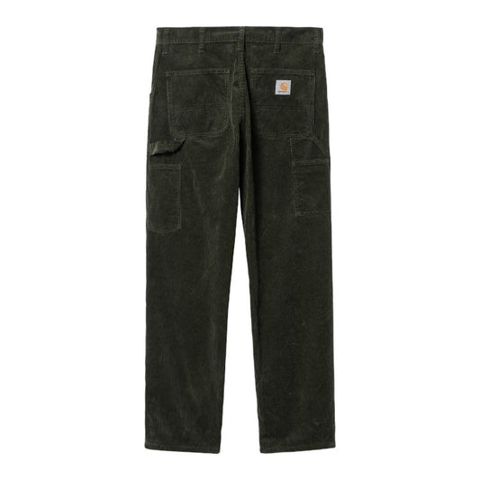 Carhartt WIP - Single Knee Pant Corduroy - PLANT RINSED / Grøn - Bukser