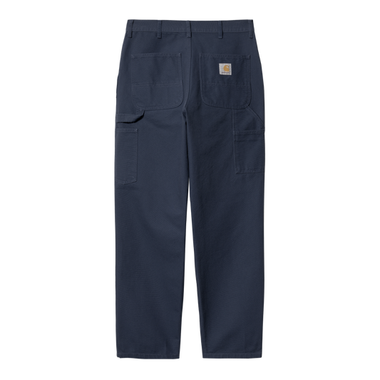 Carhartt WIP - Single Knee Pant Dearborn - BLUE RINSED / Blå - Bukser