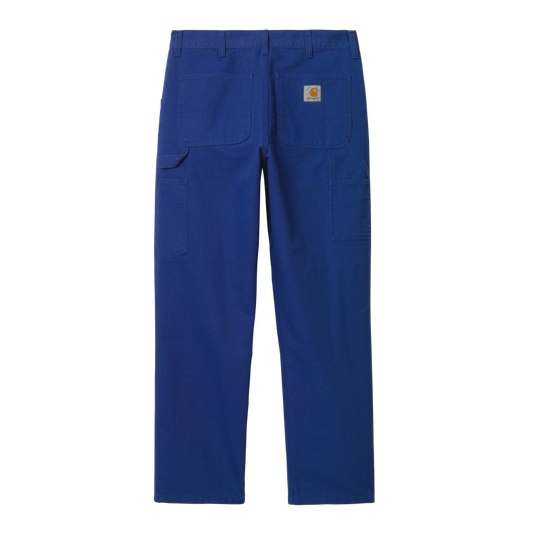 Carhartt WIP - Single Knee Pant Dearborn - LAZURITE RINSED / Blå - Bukser