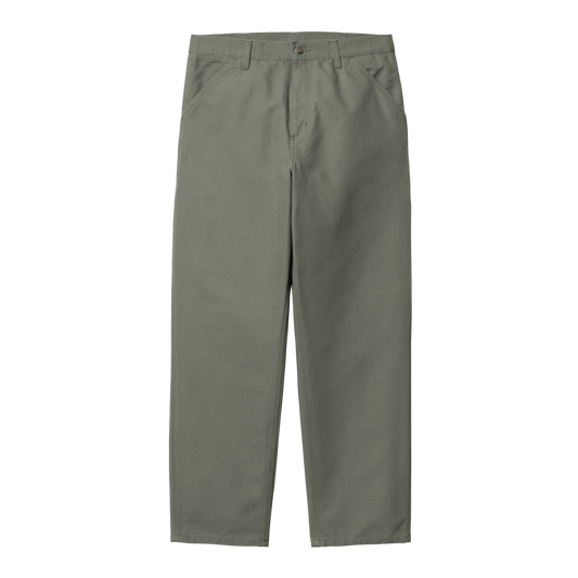 Carhartt WIP Single Knee Pant Smoke Green Rinsed