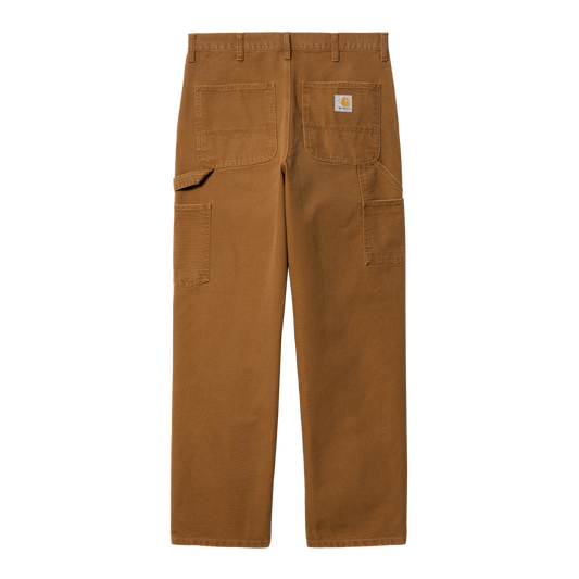 Carhartt WIP - Single Knee Pant Dearborn - DEEP H BROWN / Brun - Bukser