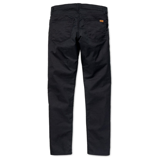 Carhartt WIP - Vicious Pant - BLACK RINSED / Sort - Bukser