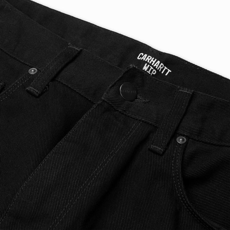 Carhartt WIP Vicious Pant Black Rinsed