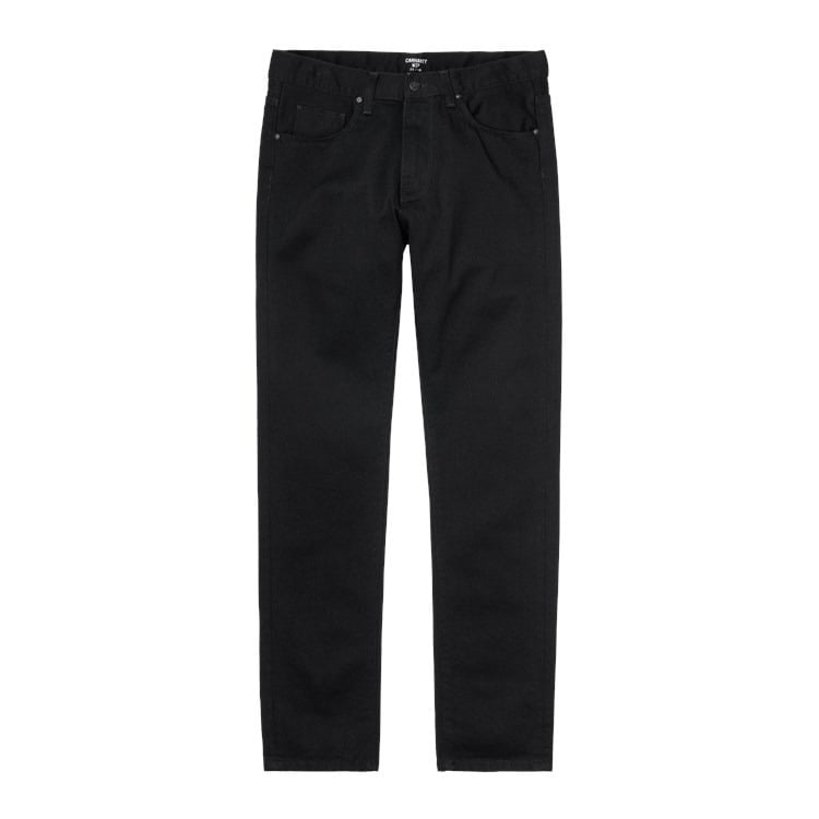 Carhartt WIP - Vicious Pant - BLACK RINSED / Sort - Bukser