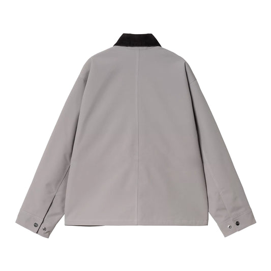 Carhartt WIP - W' Clapton Jacket - YOSEMITE / BLACK / Grå - Jakker