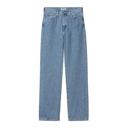Carhartt WIP - W' Noxon Pant - BLUE STONE BLEACHED / Blå - Bukser