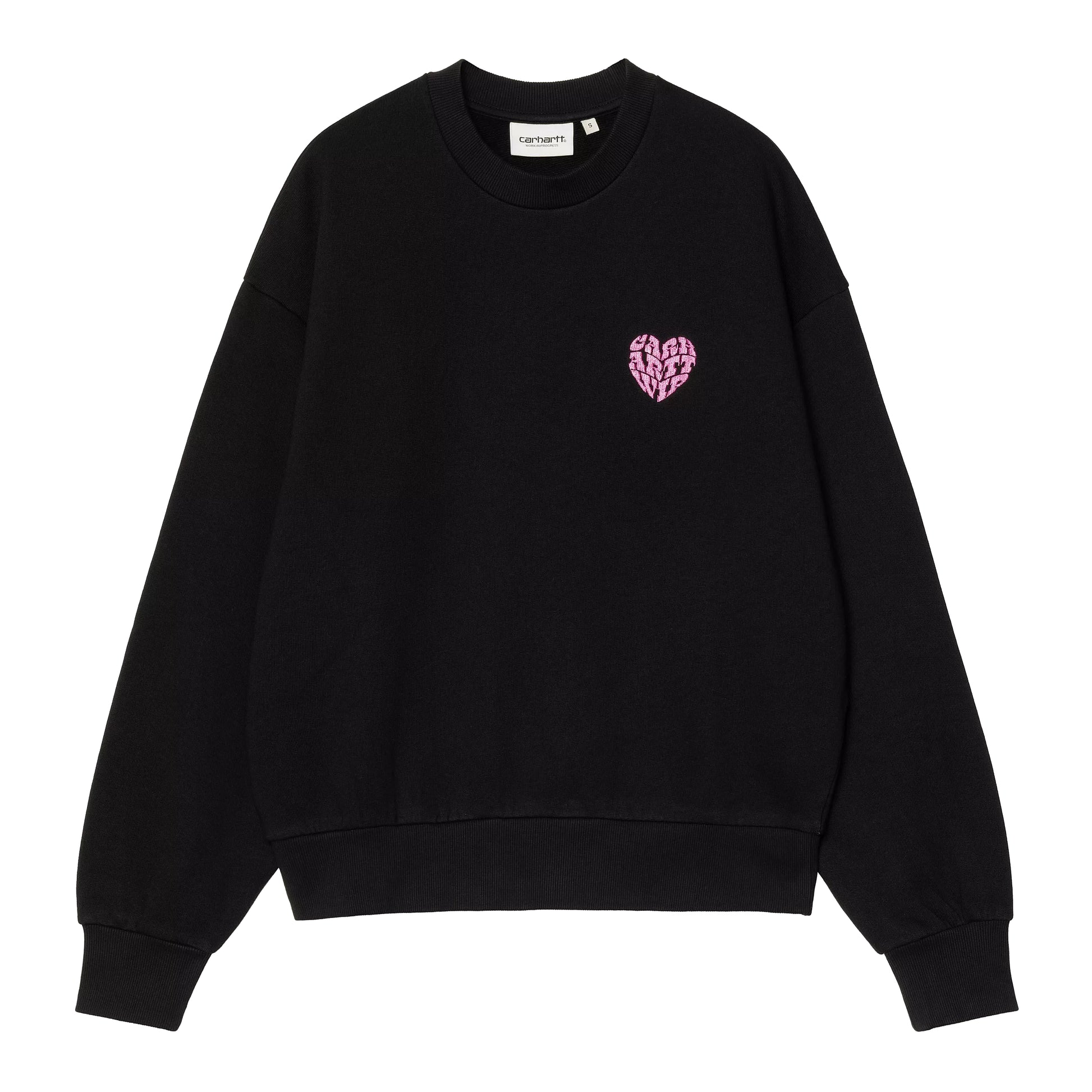 Carhartt WIP - W' Productions Sweat - BLACK / Sort - Sweatshirts