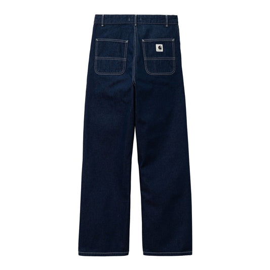 Carhartt WIP - W' Simple Pant Norco - BLUE ONE WASH / Blå - Bukser