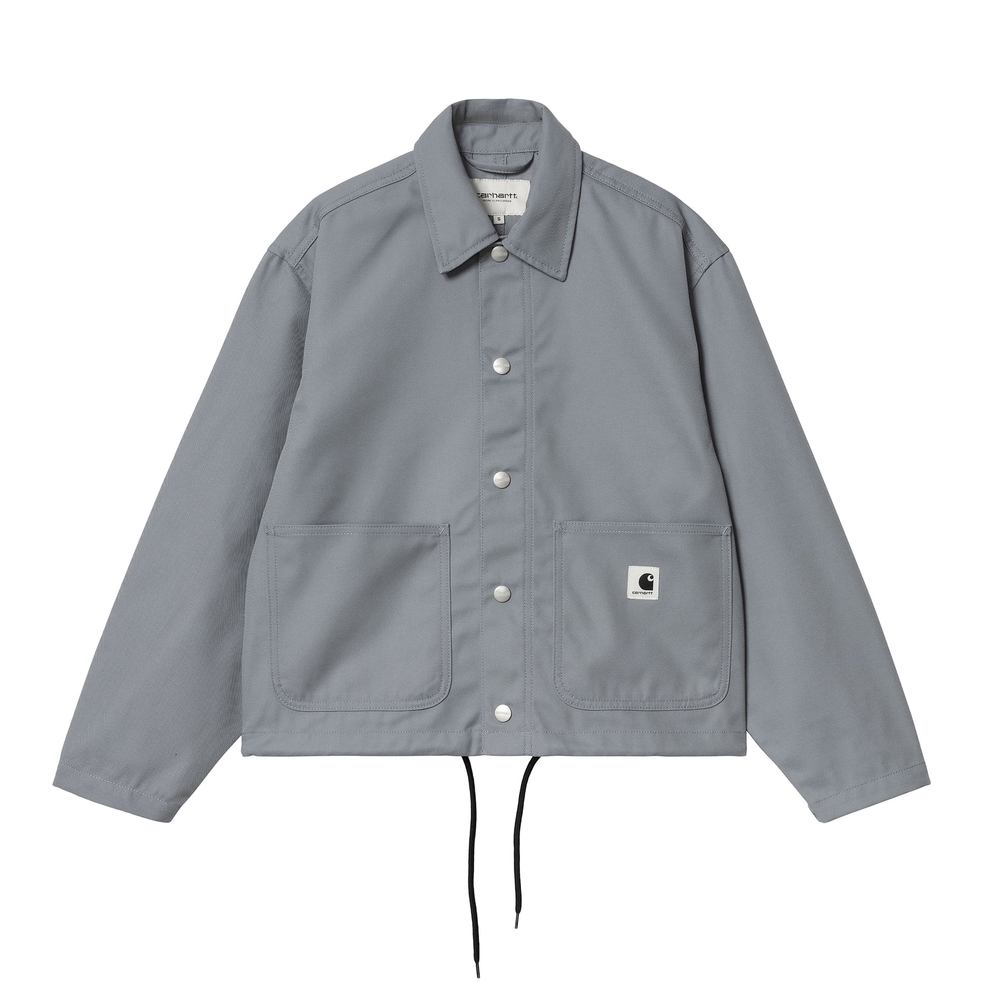 Carhartt WIP - W' Simple Shirt Jac - DOVE GREY RIGID / Grå - Skjorter