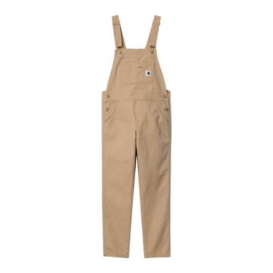 Carhartt WIP - W' Bib Overall Hudson - DUSTY H BROWN / Beige - Overalls