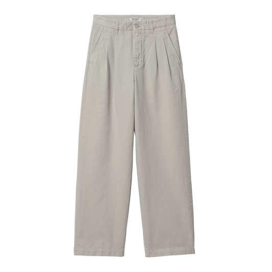Carhartt WIP - W' Cara Pant - HAMMER GARMENT DYED / Beige - Bukser