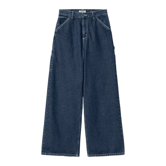 Carhartt WIP - W' Jens Pant - BLUE STONE WASHED / Blå - Bukser