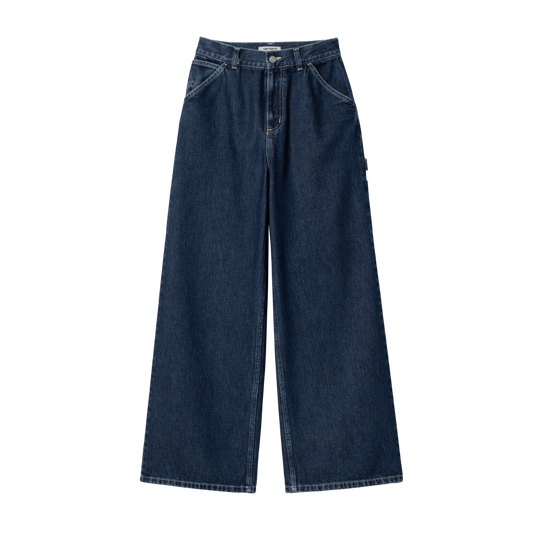 Carhartt WIP - W' Jens Pant - BLUE STONE WASHED / Blå - Bukser