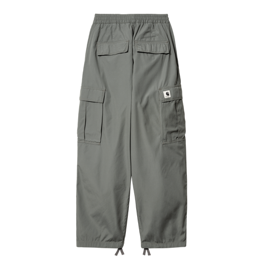 Carhartt WIP - W' Jet Cargo Pant - SMOKE GREEN RINSED / Grøn - Bukser