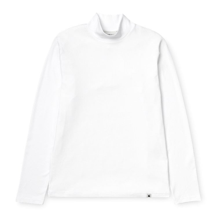 Carhartt WIP - W' L/S Seri T-Shirt - WHITE / Hvid - T-Shirts