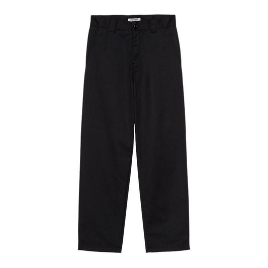 Carhartt WIP - W' Master Pant Dunmore - BLACK RINSED / Sort - Bukser